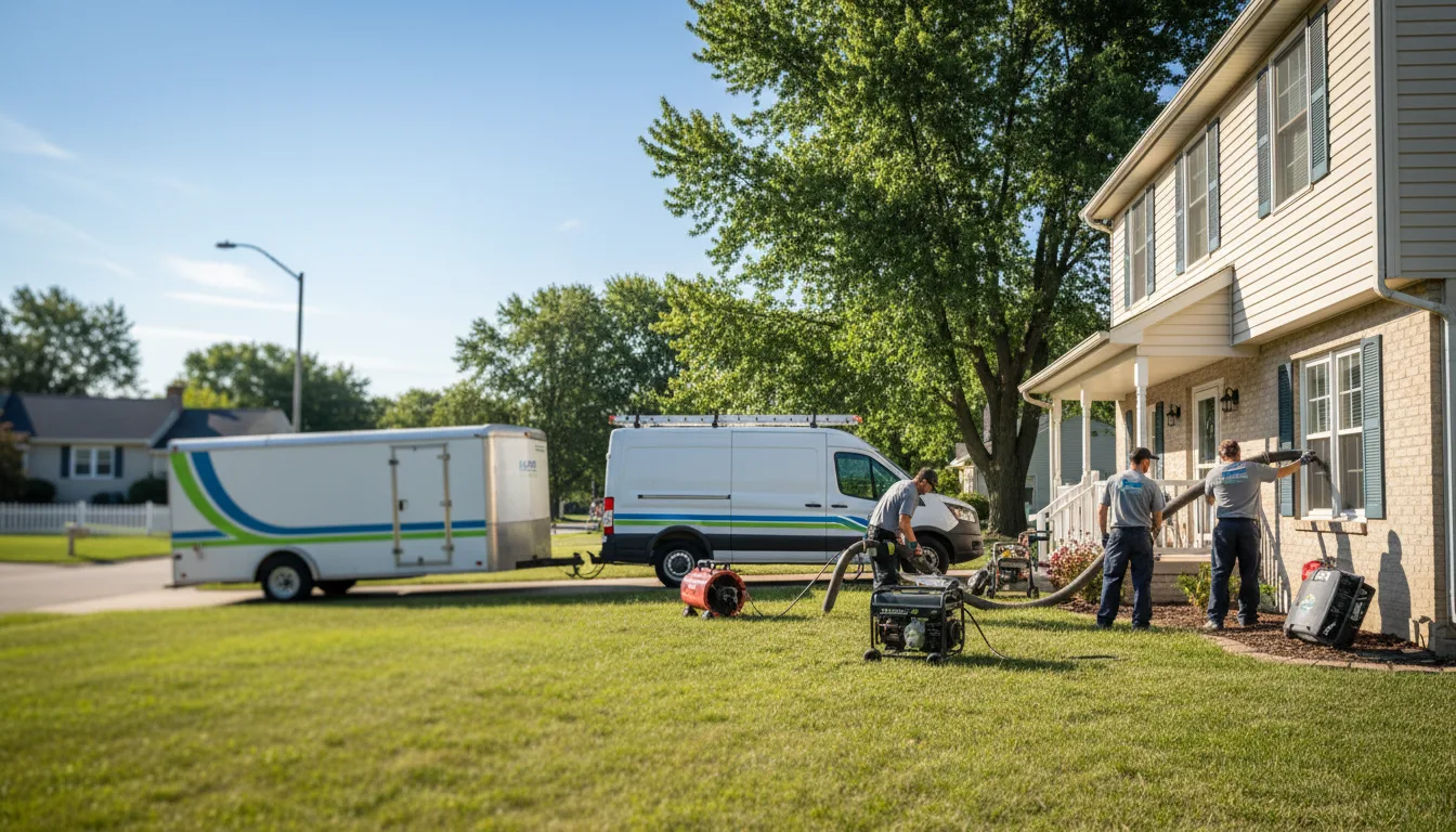 Flooded Basement Restoration And Cleanup With Repair in Guernsey, IA near me